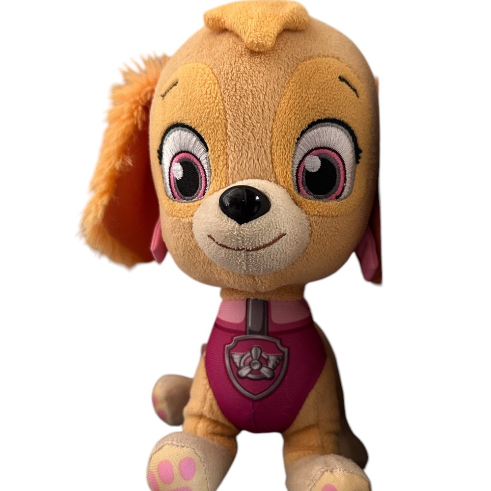 Paw Patrol SKYE Stuffed Animal Plush Dog 10” Toy Spin Master 2015 Nickelodeon